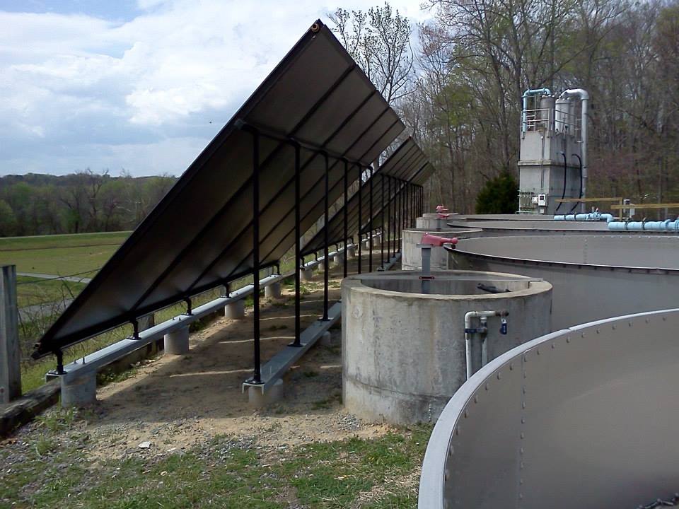 commercial rooftop array