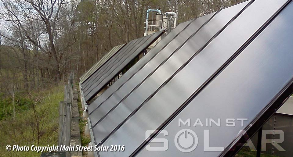 solar hot water heating