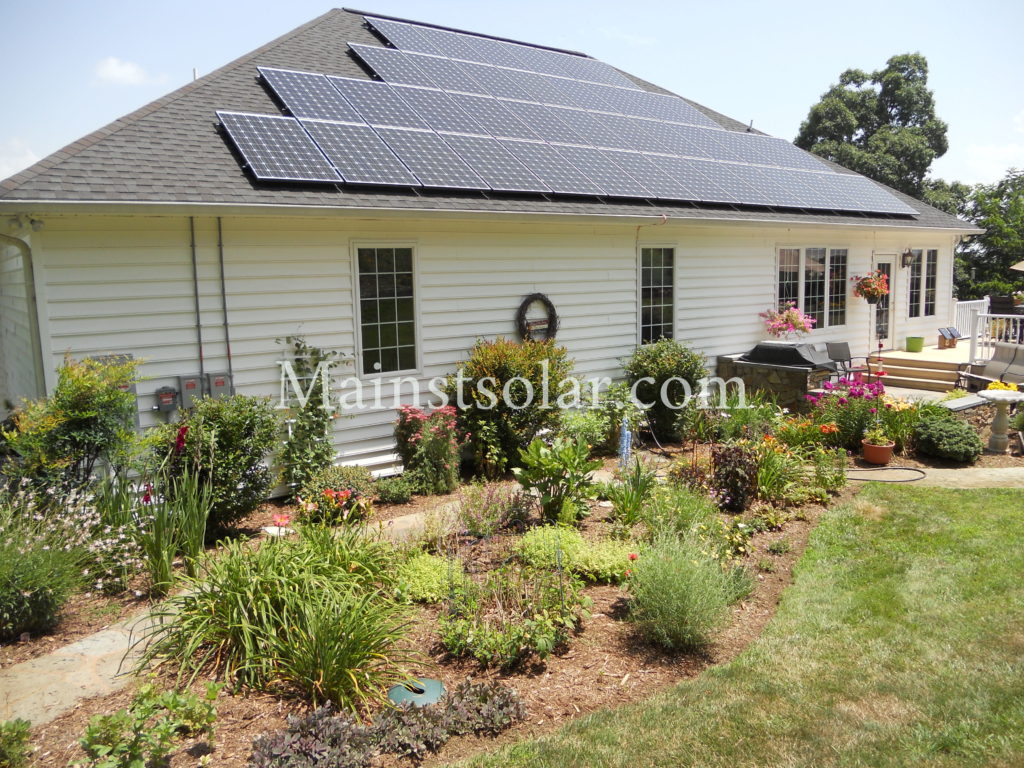 beautiful solar roof Virginia