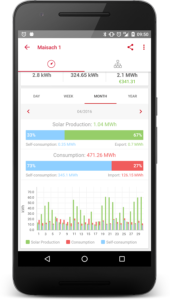 solar monitoring app